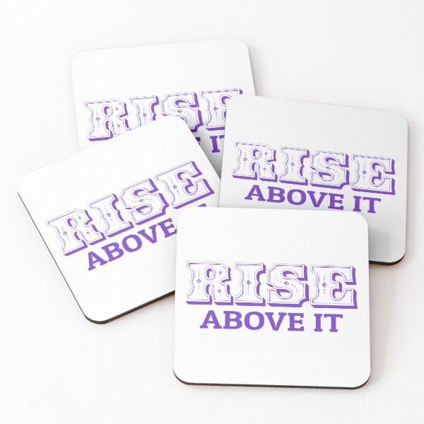 Item preview, RISE ABOVE IT - Purple designed and sold by CallMeInspired.