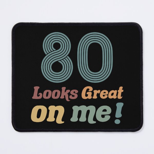 Item preview, Funny Vintage 80th Birthday designed and sold by thepixelgarden.