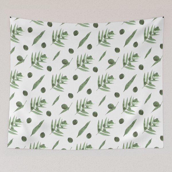 Item preview, Green Olives and Olive Branches designed and sold by silviaol.