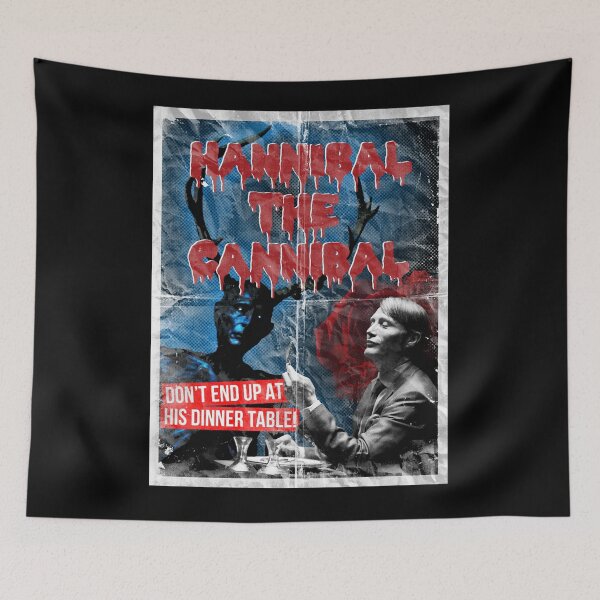 Item preview, Hannibal the Cannibal - Vintage B-Movie designed and sold by ShopArtGalla.