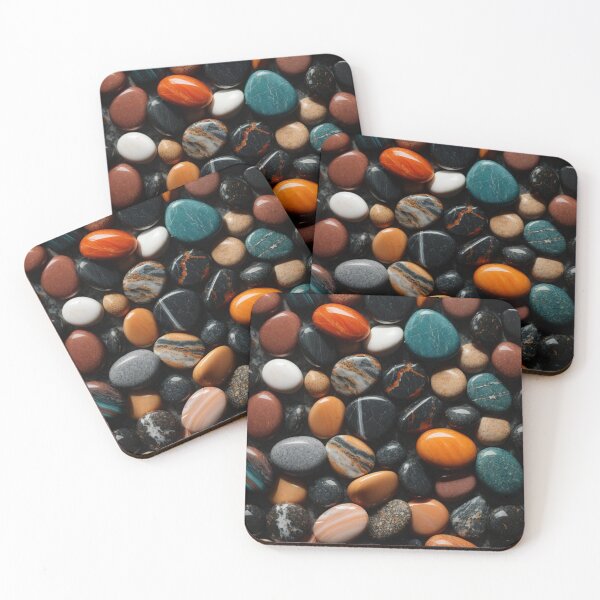 Item preview, Colorful Smooth Marble Polished Stones  designed and sold by TuckerLogan.