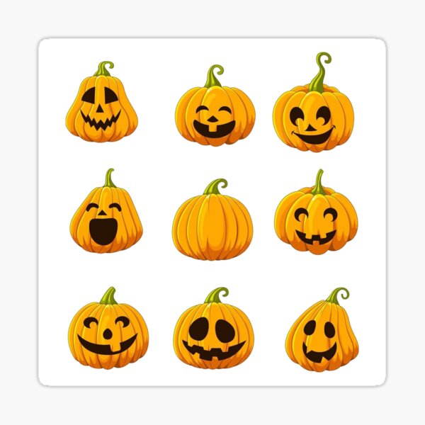 Pumpkin Patch Sticker
