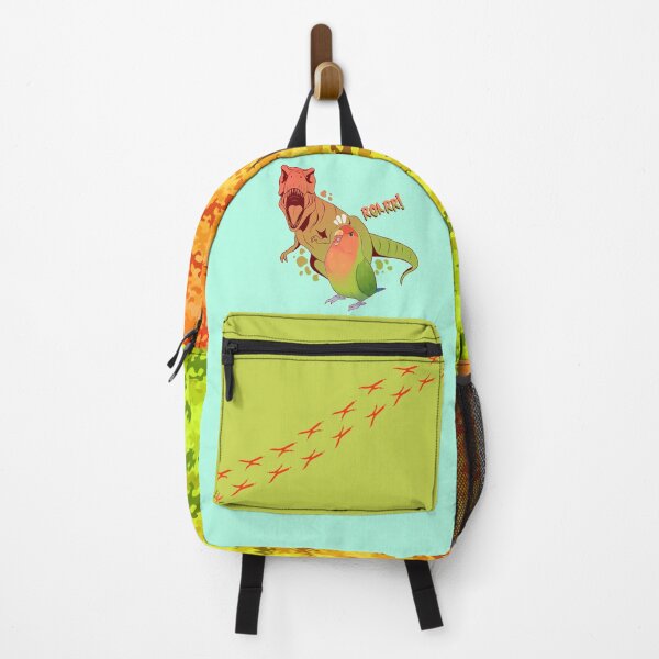 Vista previa del artículo con la obra «Lovebird Dinosaur», diseñado y vendido por CuteBlueArt.