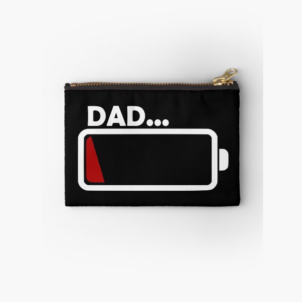 Item preview, Dad with empty battery (on black) designed and sold by Groenendijk.