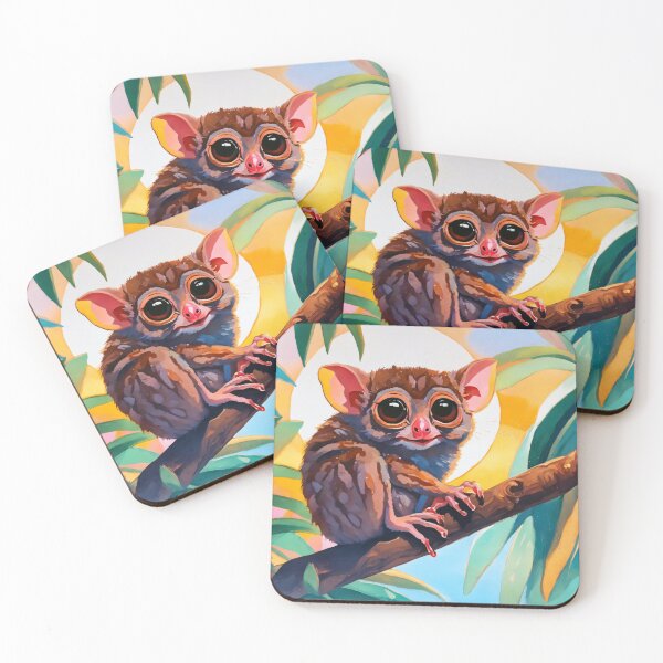 Item preview, Philippine Bohol Tarsier Tiny Monkey designed and sold by pixelsparkzone.