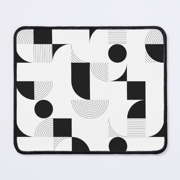 Item preview, All That Jazz geometric art pattern black and white designed and sold by minimo-depot.