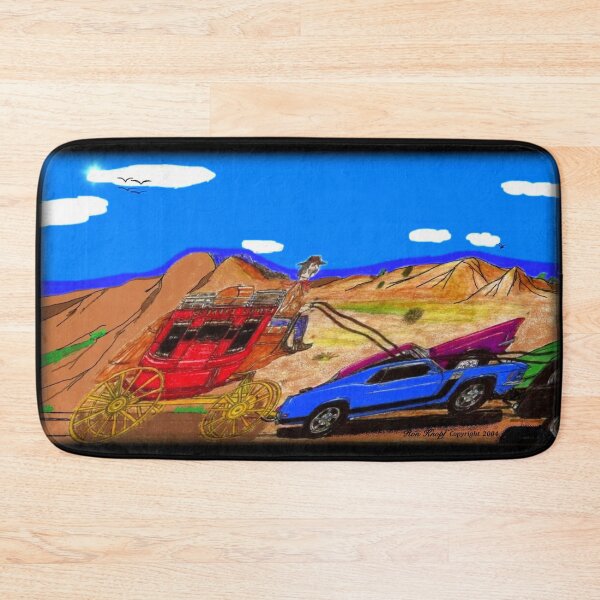 Item preview,  Wall Art   //  Ponies Express Stagecoach designed and sold by Imagin8er.
