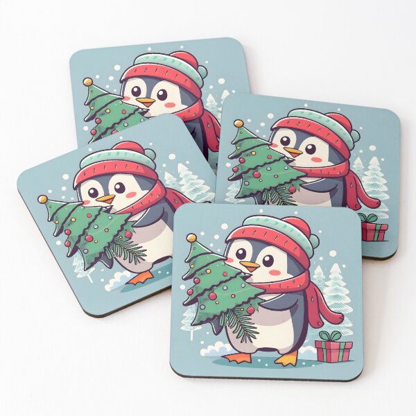 Item preview, Cozy Penguin's Christmas Adventure designed and sold by StickerStudio27.