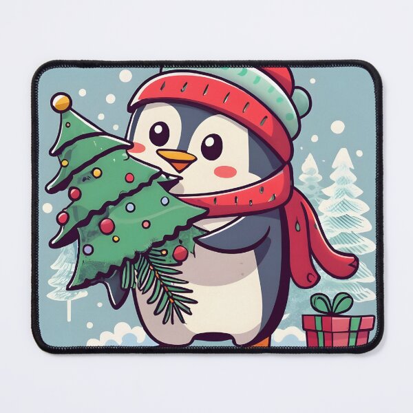 Item preview, Cozy Penguin's Christmas Adventure designed and sold by StickerStudio27.