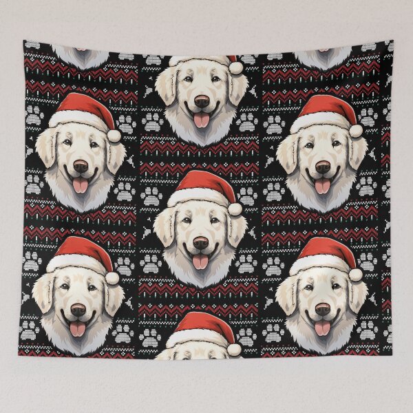 Item preview, Kuvasz Ugly Sweater Christmas designed and sold by rafaeltto.