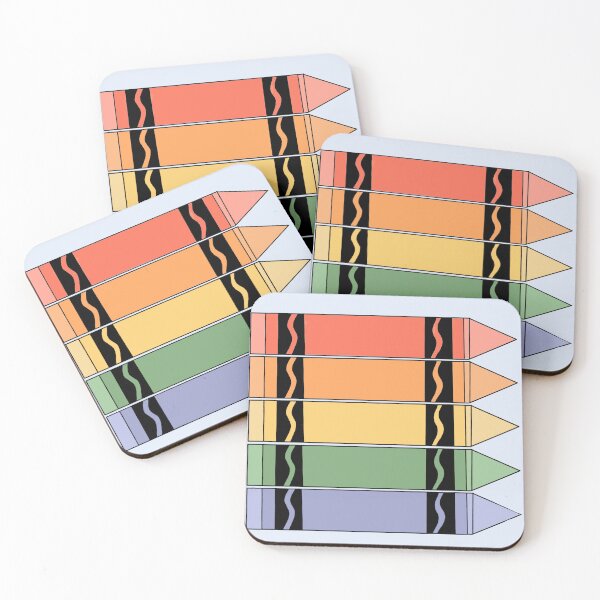 Item preview, Rainbow Crayons designed and sold by scarletsunrise.
