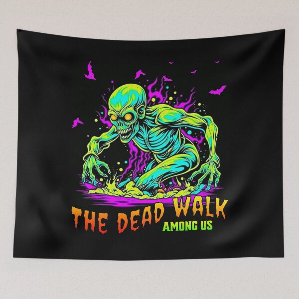 Item preview, The Dead Walk Among Us designed and sold by Zombie-Killa.