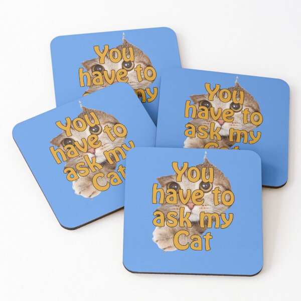 Item preview, Ask The Cat designed and sold by Sophia Flot-Warner.