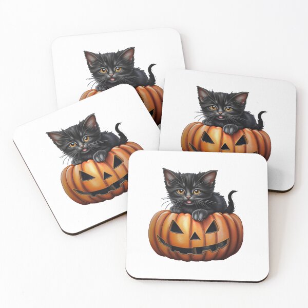Item preview, Halloween Cats designed and sold by UniqueAll4You.