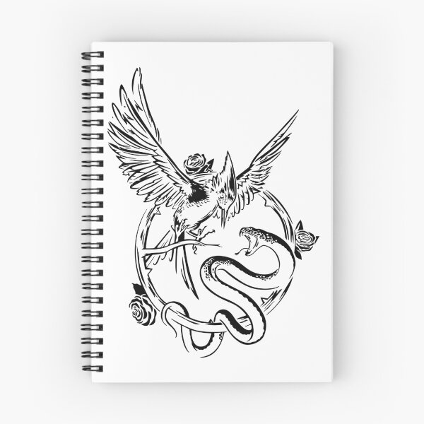 Item preview, Bird and Snake MOCKINGJAY designed and sold by Dewars.
