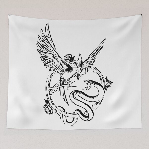 Item preview, Bird and Snake MOCKINGJAY designed and sold by Dewars.