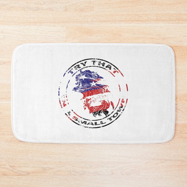 Item preview, Try That In A Small Town - black on white eagle edition designed and sold by Adam 7ea.