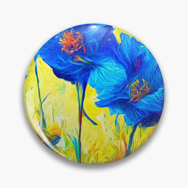 Item preview, Exploring Imaginary Worlds: The Vibrant Himalayan Blue Poppy III designed and sold by Rocky Mountain Artistry.