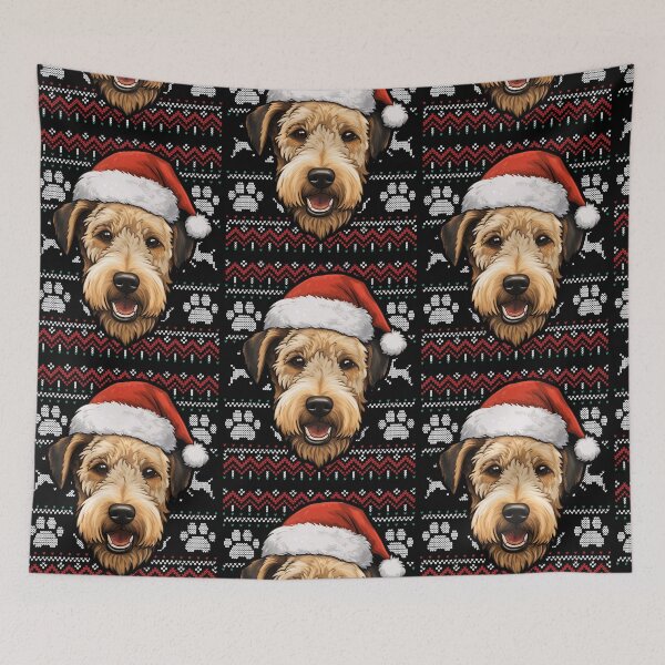 Item preview, Lakeland Terrier Ugly Sweater Christmas designed and sold by rafaeltto.