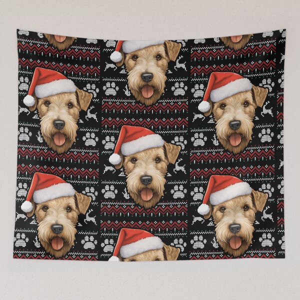 Item preview, Lakeland Terrier Ugly Sweater Christmas designed and sold by rafaeltto.