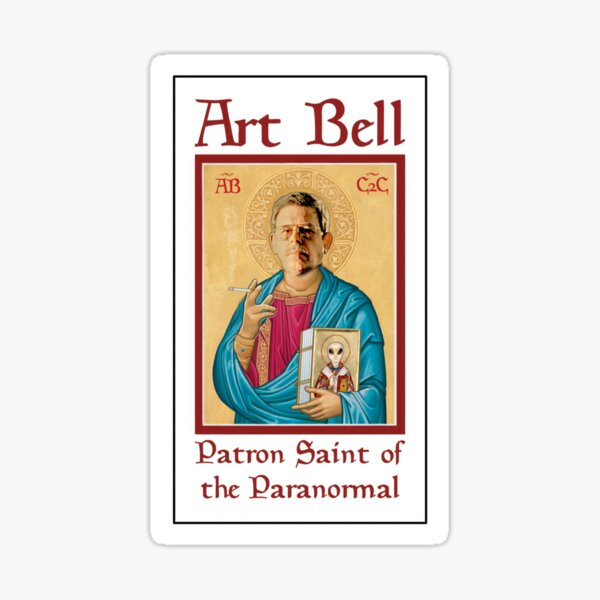 Item preview, Art Bell: Patron Saint of The Paranormal designed and sold by fyvebyfyve.