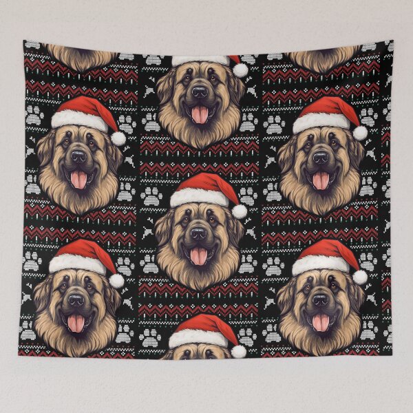 Item preview, Leonberger Ugly Sweater Christmas designed and sold by rafaeltto.