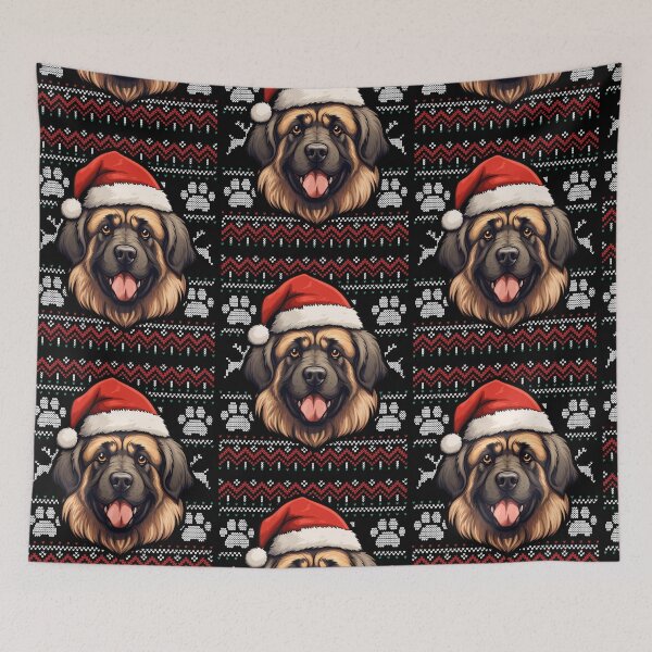 Item preview, Leonberger Ugly Sweater Christmas designed and sold by rafaeltto.