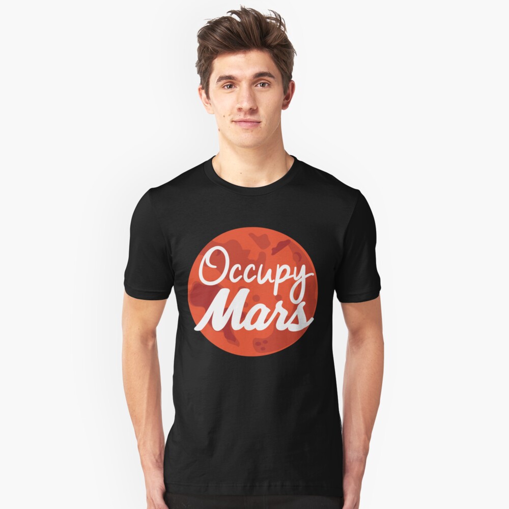 elon musk occupy t shirt