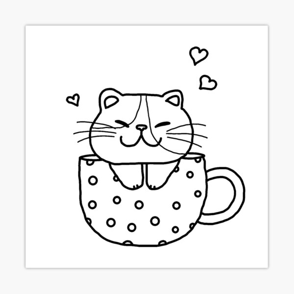 Teacup Kittens Coloring Book: Adorable Kittens In Teacups For Cats Lover, Cute  Coloring Books For Adults, Kids, All Ages, Gifts For Birthday, Christmas:  : JK Eddie, Evelyn: 9798860487741: Books