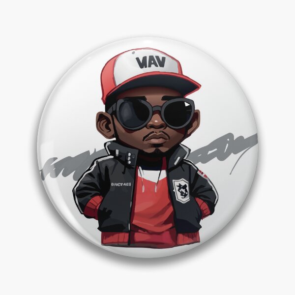 Item preview, Little Hip Hop Head (Red) designed and sold by execc.