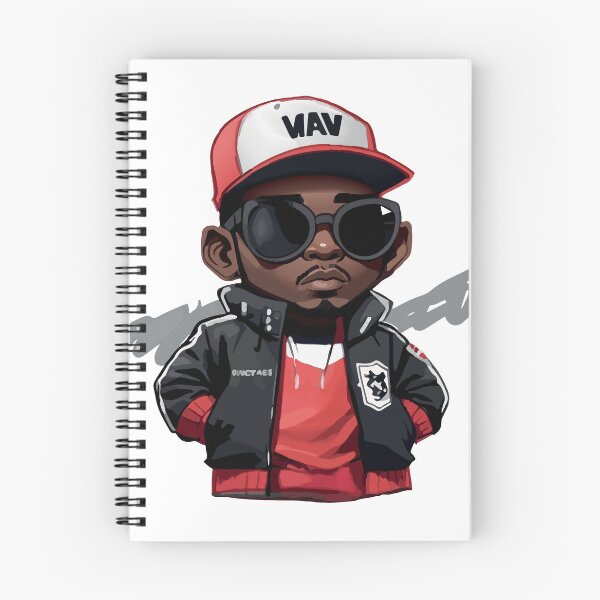 Item preview, Little Hip Hop Head (Red) designed and sold by execc.