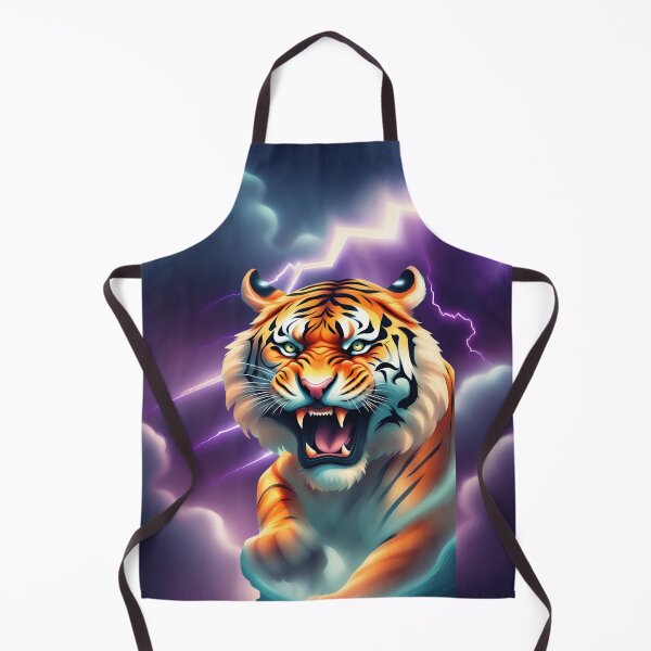 Item preview, Purple Lightning and Tiger designed and sold by Mark Cannon.