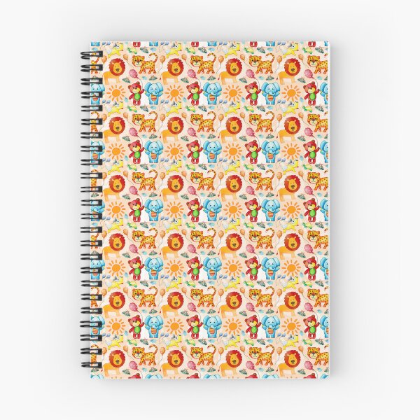 Item preview, Seamless Pattern Cute Zoo Animals designed and sold by gleefulme.