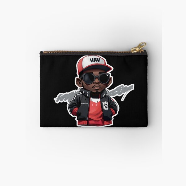 Item preview, Little Hip Hop Head with Stroke (Red) designed and sold by execc.