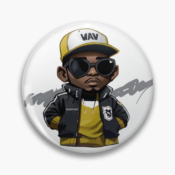 Item preview, Little Hip Hop Head (Yellow) designed and sold by execc.