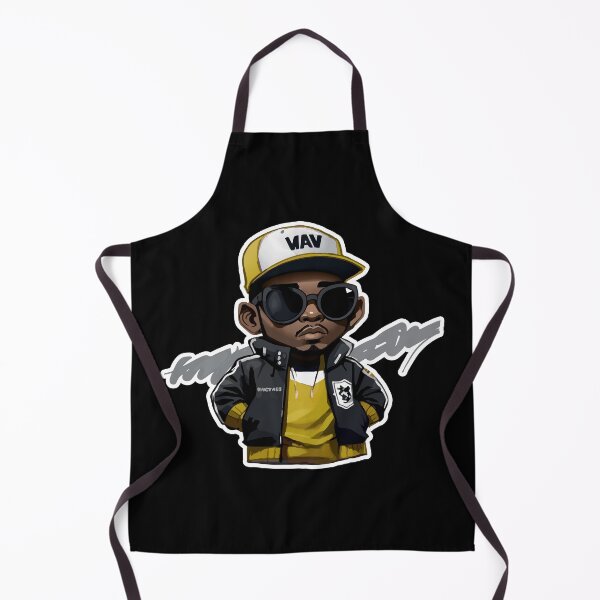 Item preview, Little Hip Hop Head with Stroke (Yellow) designed and sold by execc.