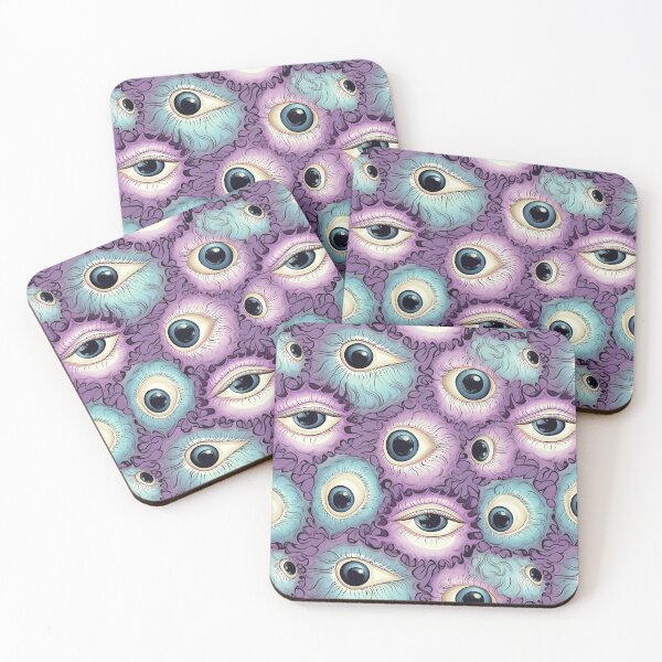 Item preview, Pastel Goth Eye Pattern designed and sold by MythicPrompts.