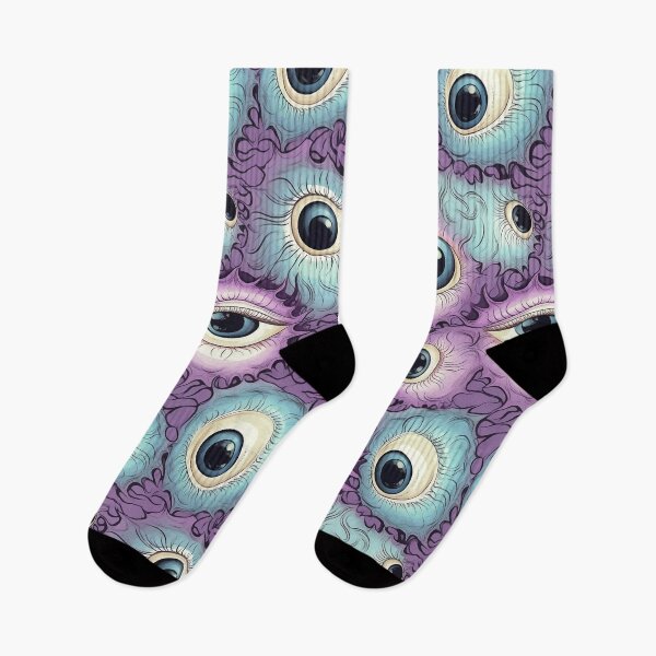 Item preview, Pastel Goth Eye Pattern designed and sold by MythicPrompts.