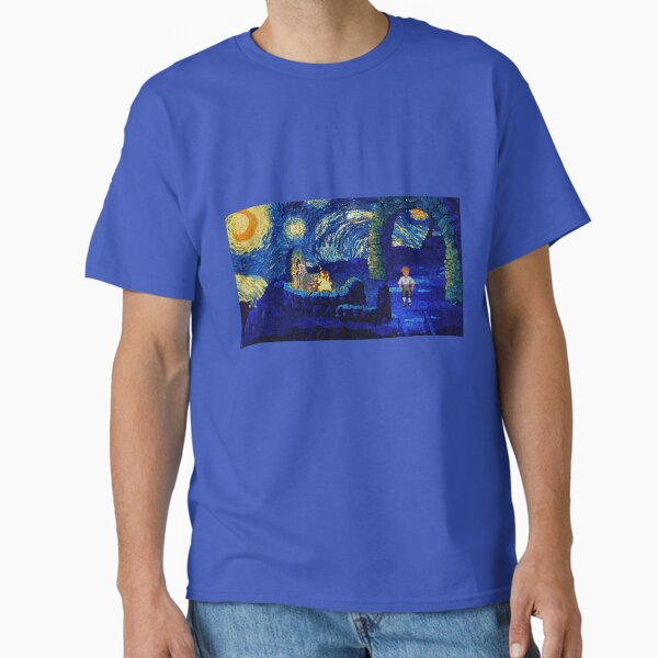 Item preview, Melee Starry Night - T-Shirts, Gadgets & Face Masks designed and sold by spegnilcomputer.