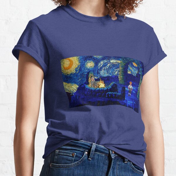 Melee Starry Night - T-Shirts, Gadgets & Face Masks Classic T-Shirt