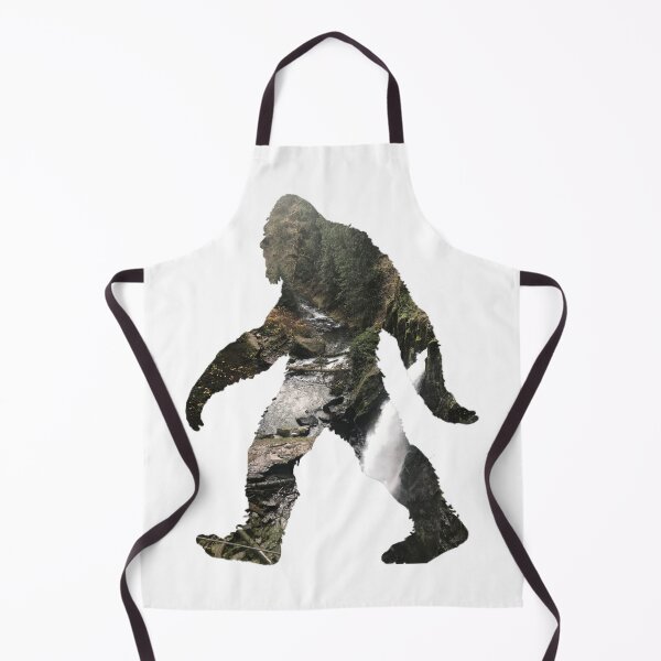 Item preview, Bigfoot Walking Through Silver Falls State Park Oregon (no text) designed and sold by ElegantTeaTime.