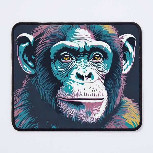 Item preview, chimpance designed and sold by Javier Narváez Solarte.
