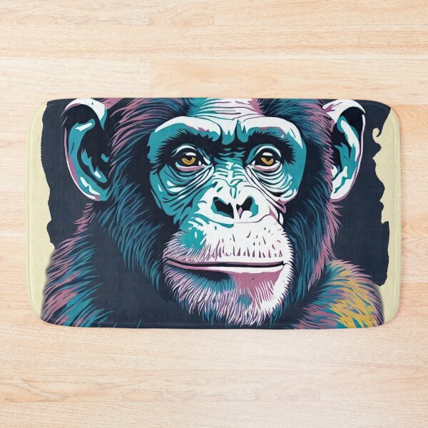 Item preview, chimpance designed and sold by Javier Narváez Solarte.