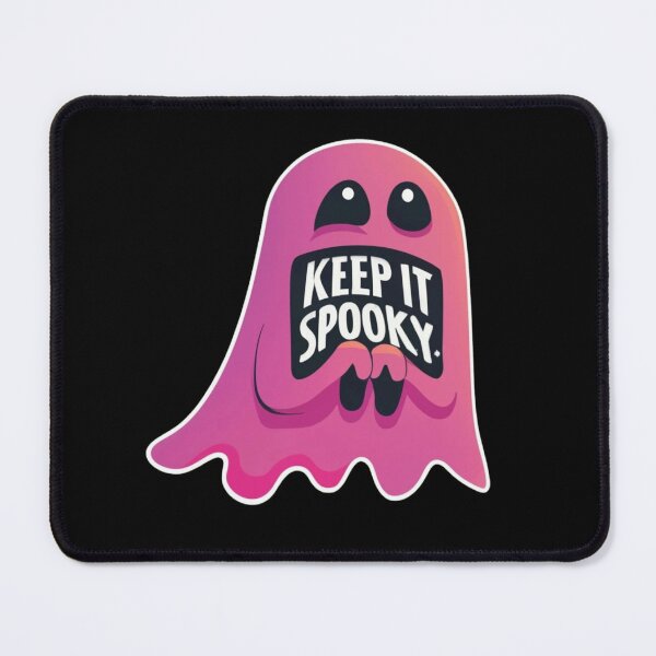 Item preview, Keep it spooky with pink ghost designed and sold by MikeKart.