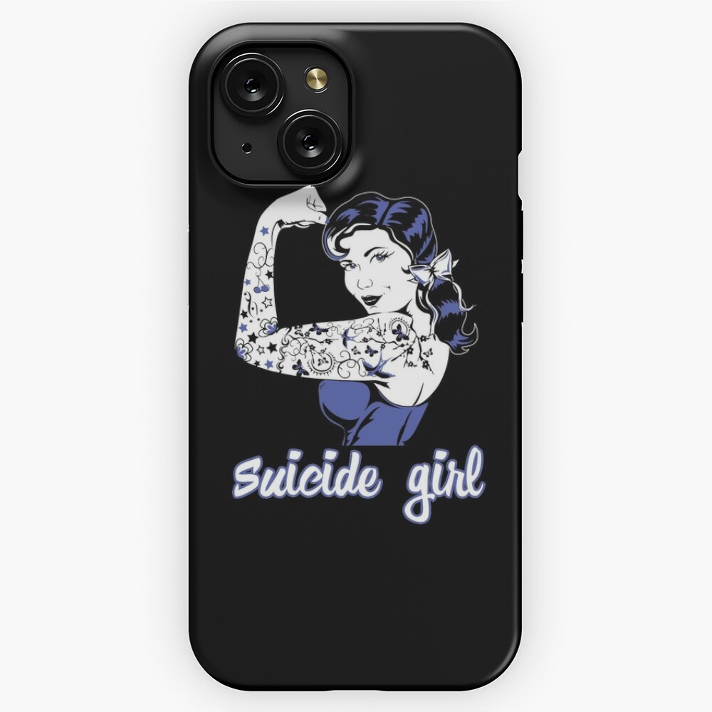 Suicide girl tattoo girly woman