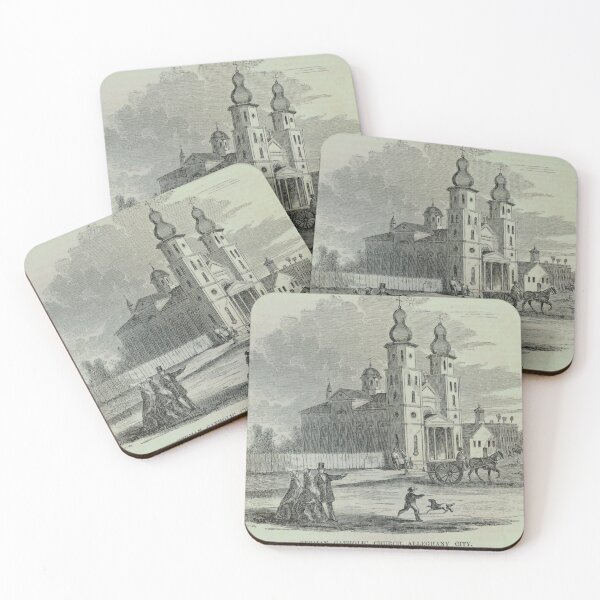 Item preview, German Catholic Church Allegheny City PA 1857 designed and sold by Francespoppy.