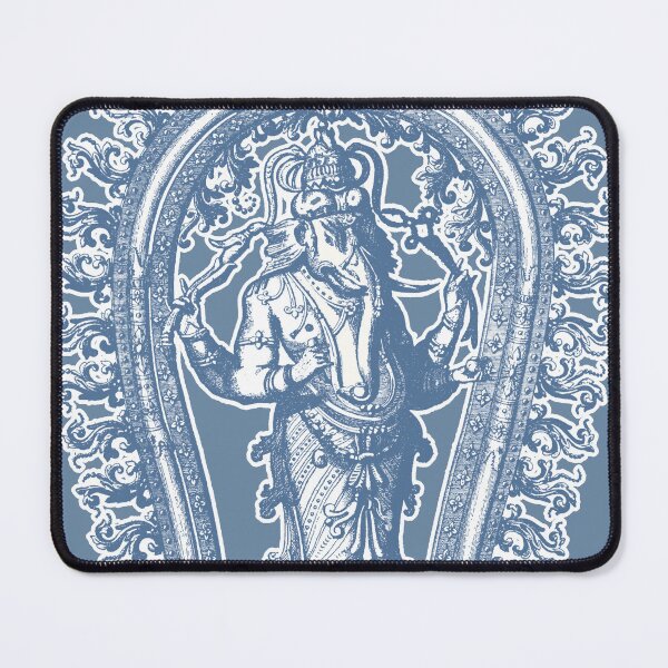 Item preview, Ganesa, the elephant headed Hindu divinity - Blue version designed and sold by MINDTHECHERRY.