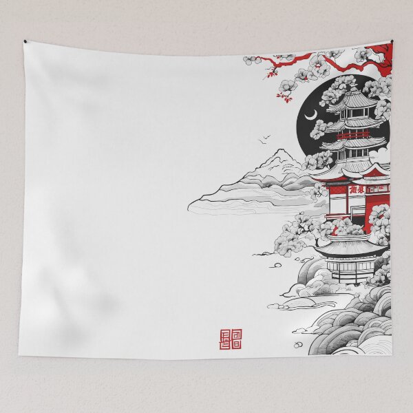 Item preview, Japanese Temple  designed and sold by Morleyy.
