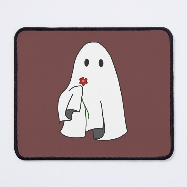 Item preview, Ghost Holding Flower designed and sold by EmoBread.