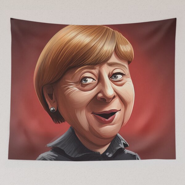 Item preview, Angela Merkel | cute style designed and sold by ComicsFactory.